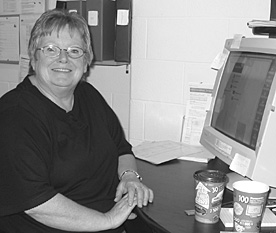 Carol Justice Business Officer 2006-2011, Admin. Assistant-Finance 1966-2006 (with a break here and there)