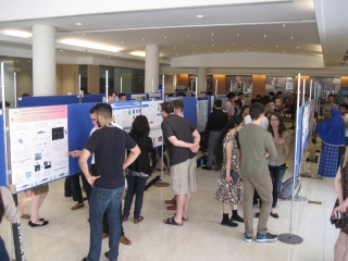 The annual poster session of the Biochemistry Summer Student Research Program.